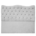 Ver imagem 1 de Cabeceira Dubai 160cm Suede - Renascer Decor:branco