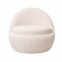 Ver imagem 4 de Poltrona Noah Bouclé Off White - Sallar Home
