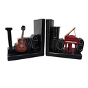 Ver imagem 1 de Separadores de Livros em Resina - Retrô - Love Música 1.710kg - 13cm