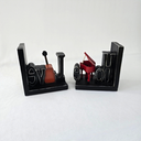 Ver imagem 7 de Separadores de Livros em Resina - Retrô - Love Música 1.710kg - 13cm