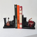 Ver mais imagens de Separadores de Livros em Resina - Retrô - Love Música 1.710kg - 13cm
