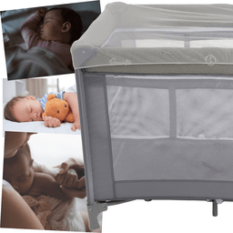 Berço Cercado Portatil Desmontavel Burigotto Sonata Grey - 4