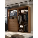 Ver imagem 3 de Guarda-Roupa Casal 2 Portas 5 Gavetas Autes