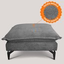 Ver imagem 4 de Chaise Modular Boma 60x70x40cm Boucle Cinza Escuro Sofá Inbox