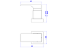 Ver imagem 2 de Acabamento para Registro Deca 4916 Pq C-90 1/2 e 3/4 Cr