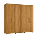 Ver imagem 3 de Guarda Roupa 6 Portas 250cm Miró 166 Espazzo Madetec