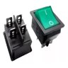 Chave Gangorra Kcd4-201 -15a- 250v -4 Term Vd (on/off) 20pç - 2