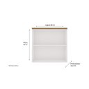 Ver imagem 4 de Aéreo 80 Cm 2 Portas 100% Mdf 1505 Linha Iluminata Genialflex