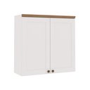 Ver imagem 1 de Aéreo 80 Cm 2 Portas 100% Mdf 1505 Linha Iluminata Genialflex