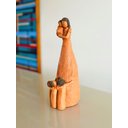 Ver imagem 4 de Escultura Mãe e Quatro Filhos em Cerâmica - Decoração Artesanal - Escultura Mãe com Quatro Filhos