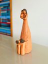 Ver imagem 4 de Escultura Mãe e Quatro Filhos em Cerâmica - Decoração Artesanal - Escultura Mãe com Quatro Filhos
