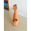 Ver imagem 2 de Escultura Mãe e Quatro Filhos em Cerâmica - Decoração Artesanal - Escultura Mãe com Quatro Filhos