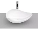 Ver imagem 6 de Cuba de Apoio Oval Ruy Ohtake 54x37,5cm Branco Brilho Roca