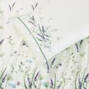 Ver imagem 3 de Jogo de Cama Lençol Casal Bouquet Percal 300 Fios 4 Peças - Verde