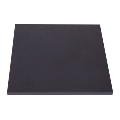 Tampo Quadrado para Mesa 70cm Preto
