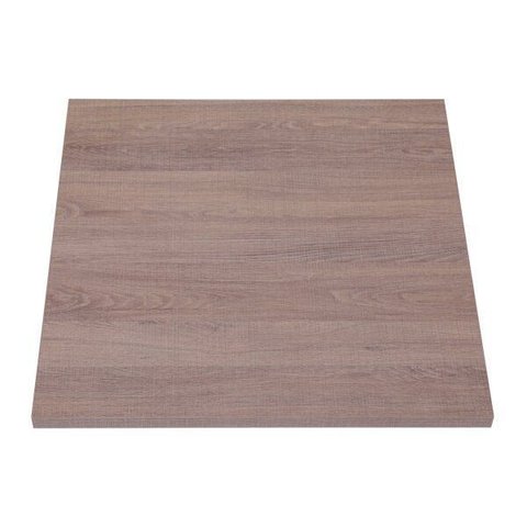 Tampo Quadrado para Mesa 60cm Marrom/Evora