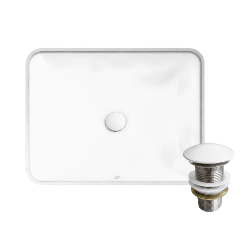 Cuba para Banheiro Kohler Caxton de Embutir Retangular 44x33cm| 20000BR-0 - 20000BR-0-Inovar
