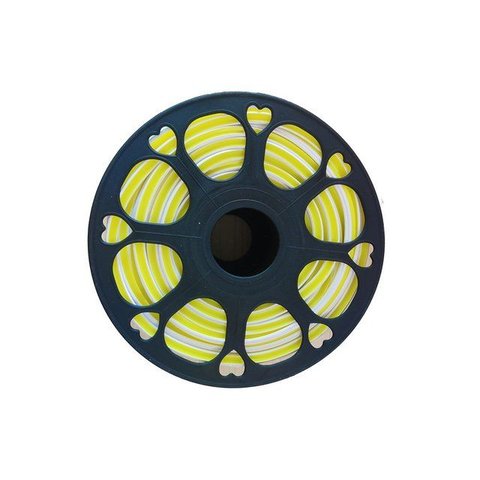 Mangueira Fita Neon 5m Amarelo Flexível Impermeável 8mm