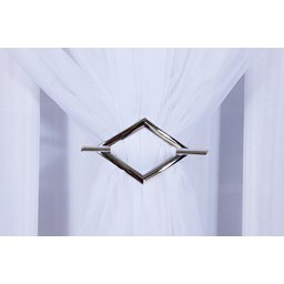 Cortina Voil Com Forro Microfibra Sala E Quarto 7,00 x 2,40 - Branco - 3