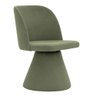 Cadeira de Jantar Giratória Liz Linho Verde - Nexta Casa - 1