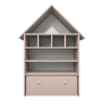 Casinha Infantil Organizadora de Brinquedos 100% Mdf Plancasa Sal Rosa - 5