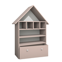 Ver imagem 6 de Casinha Infantil Organizadora de Brinquedos 100% Mdf Plancasa Sal Rosa