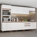 Ver imagem 7 de Armário de Cozinha Completa 320cm Branco Reims Madesa 02