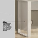 Ver imagem 7 de Escrivaninha Mesa Escritório Home Office Morada 90cm Branca