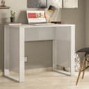 Ver imagem 1 de Escrivaninha Mesa Escritório Home Office Morada 90cm Branca