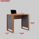 Ver imagem 3 de Escrivaninha Mesa Escritório Home Office 90cm Morada