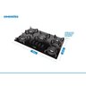 Cooktop 5 Bocas a Gás Tripla Chama Bivolt Vitrum Itatiaia - 8
