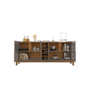Ver imagem 3 de Buffet Lizz com Adega 190cm Cinza Pérola Cedro Casa D