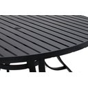 Ver imagem 6 de Kit Amélia Completo Mesa Ripada 1,40m + 6 Poltronas + 2 Espreguiçadeiras + Mesinha + Ombrelone - NK 