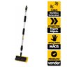Vassoura Extensível 1,70m Vonder Entrada Água Limpeza Placa - 2
