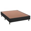 Ver imagem 1 de Cama Box Base Universal Casal Suede Gray (138x188x20) - Ortobom