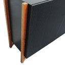 Ver imagem 2 de Buffet 3 Portas Decor Preto-amêndoa