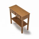Ver imagem 3 de Aparador 2 Gavetas Clássico Pequeno MDF Montado Ecomem Prateleira Cor Imbuia