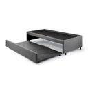 Ver imagem 2 de Bicama Box para Dois Colchões Solteiro 88x188 Suede