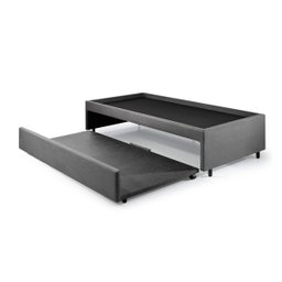 Bicama Box para Dois Colchões Solteiro 88x188 Suede - 2 Bicama Box para Dois Colchões Solteiro 88x188 Suede - 2