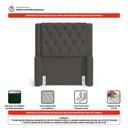 Ver imagem 6 de Cabeceira Atena para Cama Box Solteiro 90cm Capitonê com Frame Linho Cacau - Desk Design