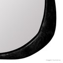 Ver imagem 7 de Espelho Decorativo Gringa Corino 84x64cm Orgânico Preto