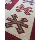 Ver imagem 2 de Tapete Sala Kilin Gashgai 200x300 Dupla Face Tribal 1 Red