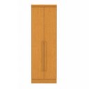 Ver imagem 5 de Guarda-Roupa Modulado 2 Portas e Prateleiras 100% MDF Cairo Marrom/Cinamomo