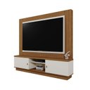 Ver imagem 5 de Estante para TV e Home Theater Ripado para TV até 70 Polegadas MDF 201,2CMX185CM Frisado Santos