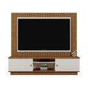 Ver imagem 2 de Estante para TV e Home Theater Ripado para TV até 70 Polegadas MDF 201,2CMX185CM Frisado Santos