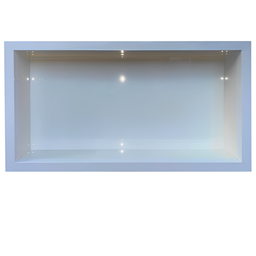 Nicho Porcelanato Branco Banheiro 60x32cm - 4