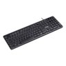 Teclado Chocolate Slim Multimidia Teclas Redondas Led Branco - 1