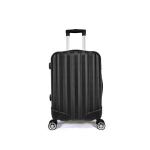 Mala de Bordo Abs 4 Rodas Adventure Fortt Preto - Mab01-pt