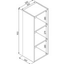 Ver imagem 3 de Nicho Parede Aéreo Suspenso Vertical Multiuso Art In Móveis Preto