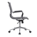 Ver mais imagens de Kit 10 Cadeiras de Escritório Diretor Eames em Couro - Preta